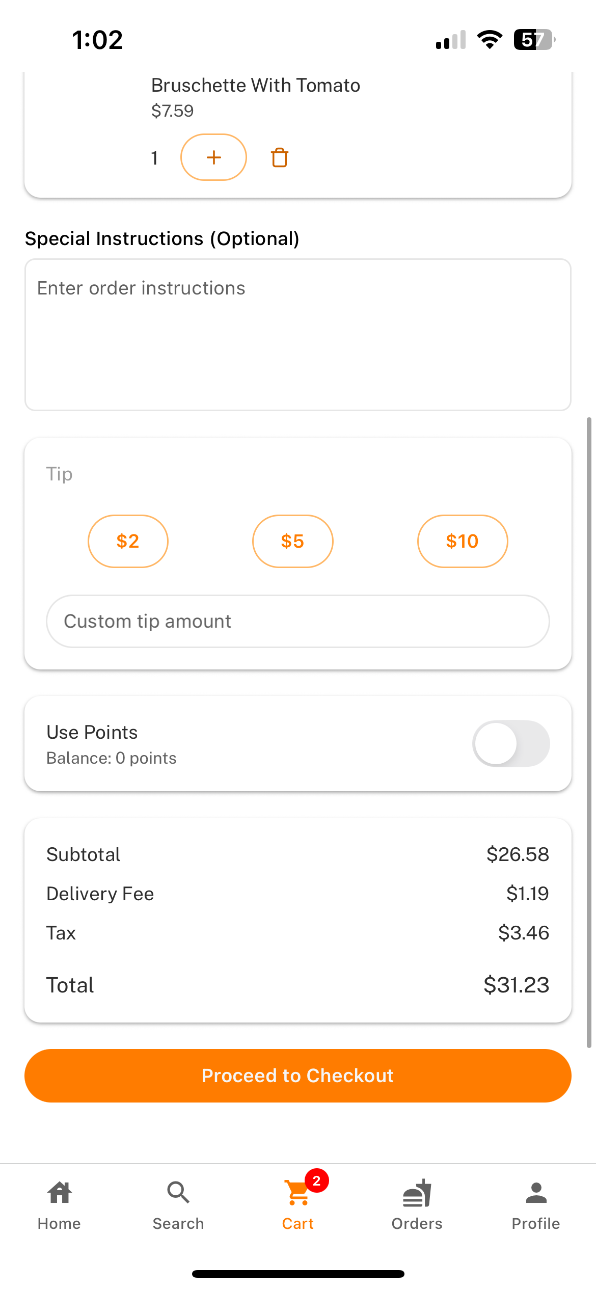 Easy Cart Management